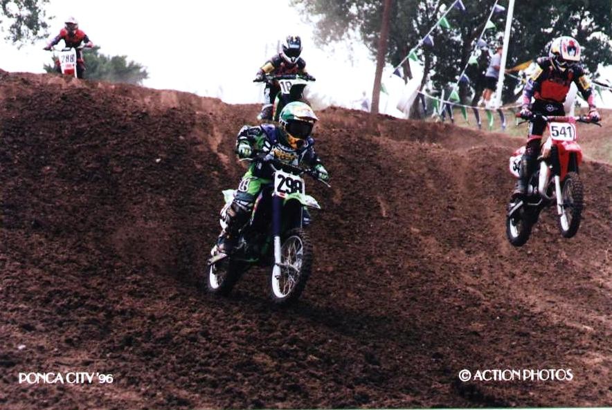 ChrisPonca City'96 Hoov Motocross Pictures Vital MX