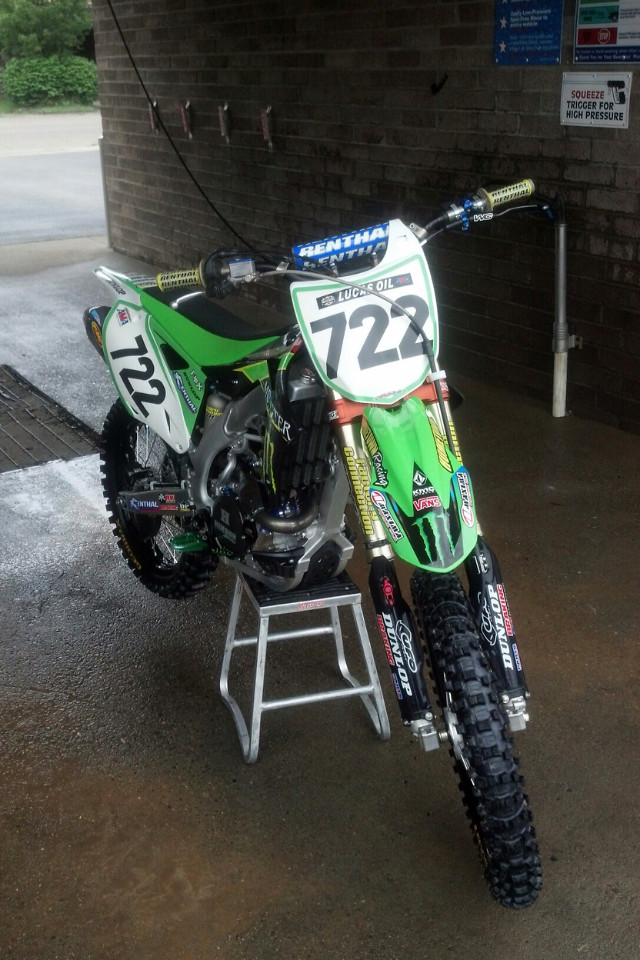 2012 kx450f exhaust