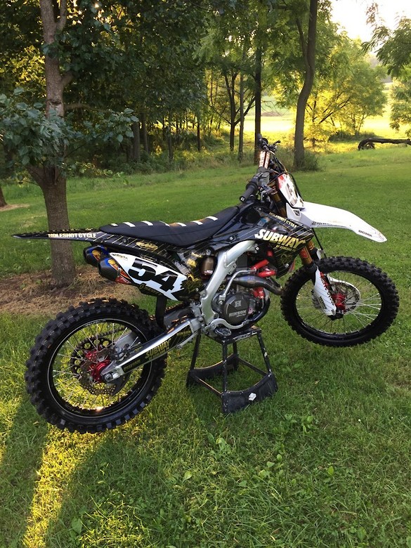 Black Heart MX graphics - blackheartmx's Bike Check - Vital MX