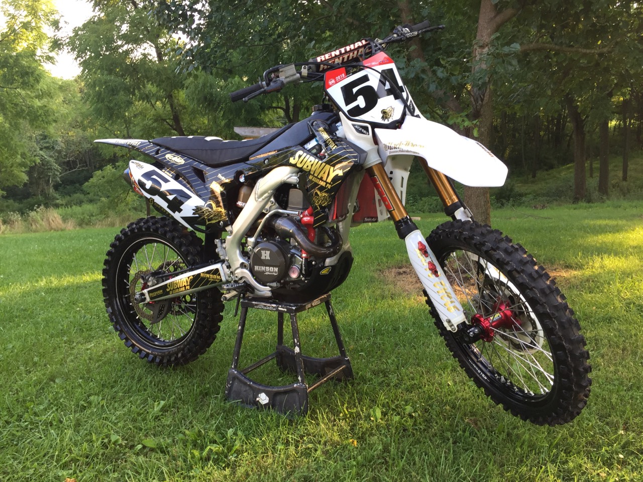 Black Heart MX graphics - blackheartmx's Bike Check - Vital MX