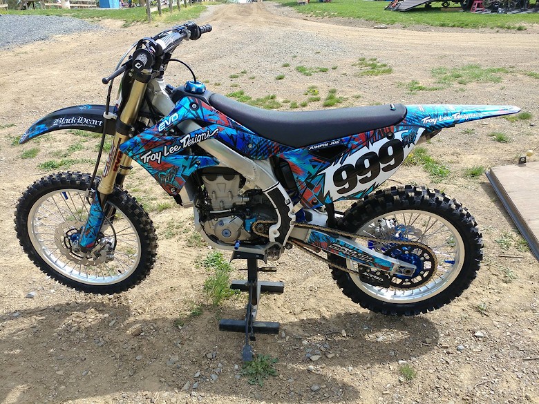 Black Heart MX graphics - blackheartmx's Bike Check - Vital MX