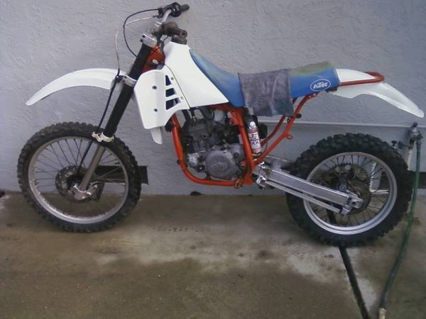 1987 Ktm 250 Exc Mixon848 Motocross Pictures Vital Mx