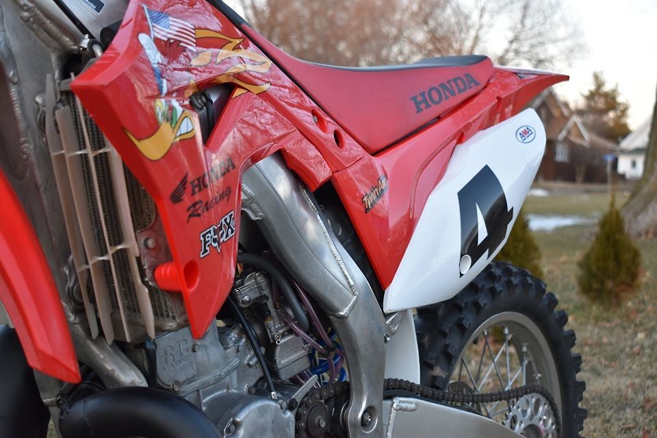 2004 Honda CR250 Ricky Carmichael Tribute Bike Check