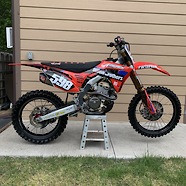 Zane598 2019 CRF250R Race Bike