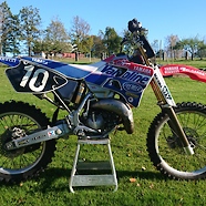 YZ125 97 Team Magic Bike, Bob Moore