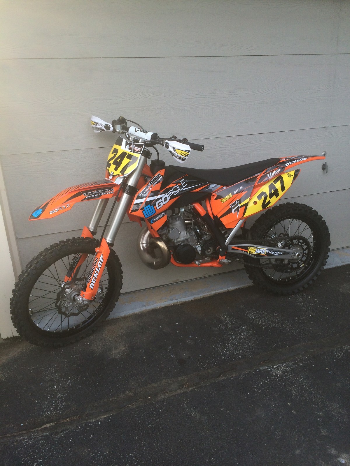 2015 ktm 250sx two stroke ajmag247