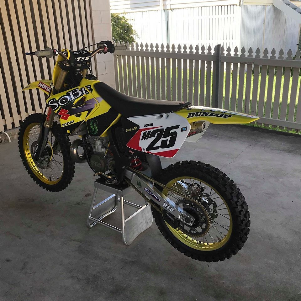 2007 Suzuki RM250 SoBe Replica - TR3NT's Bike Check - Vital MX