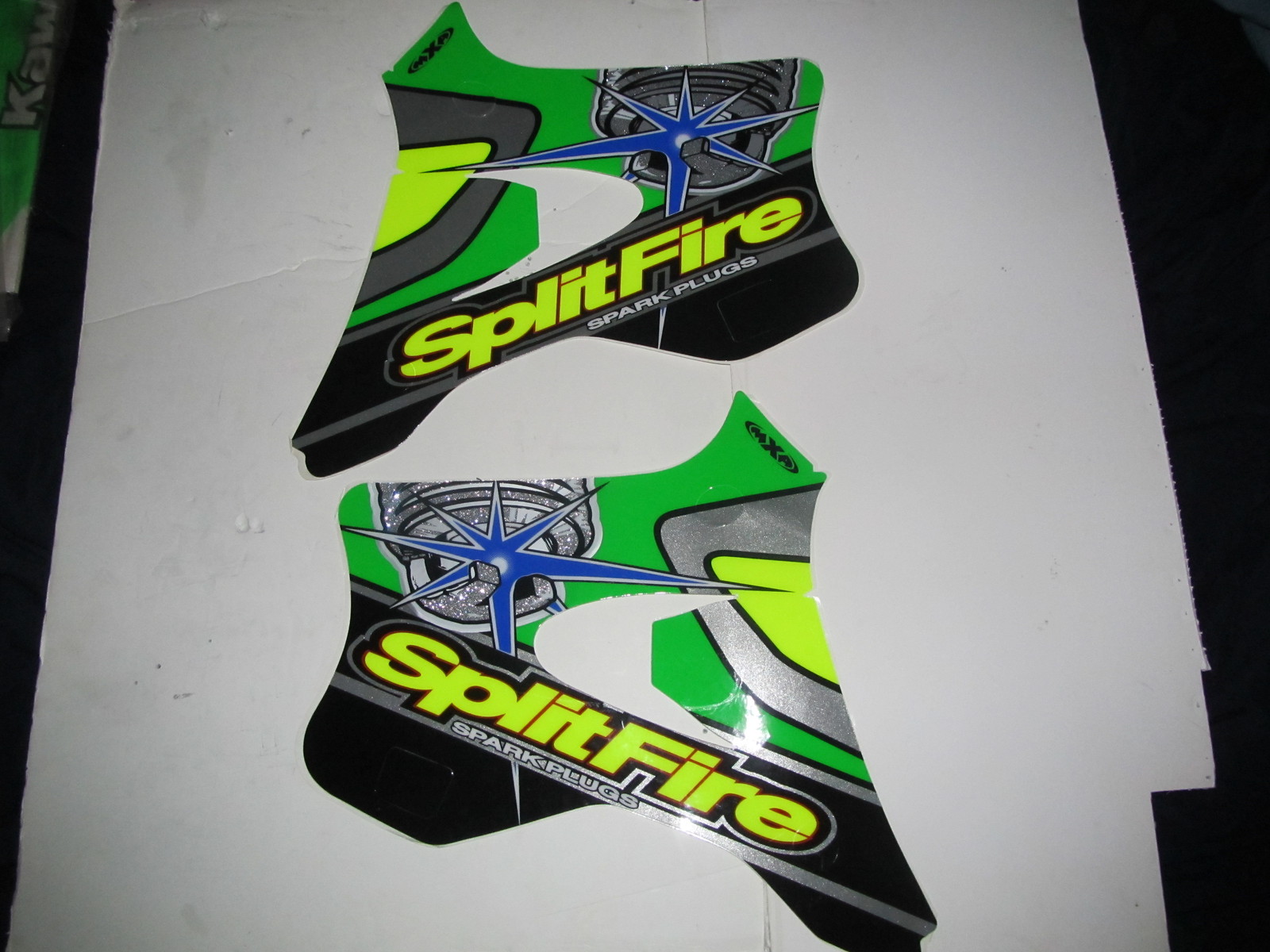 Decals & Stickers Splitfire Kawasaki KX 125 250 Radiator Shroud Decal
