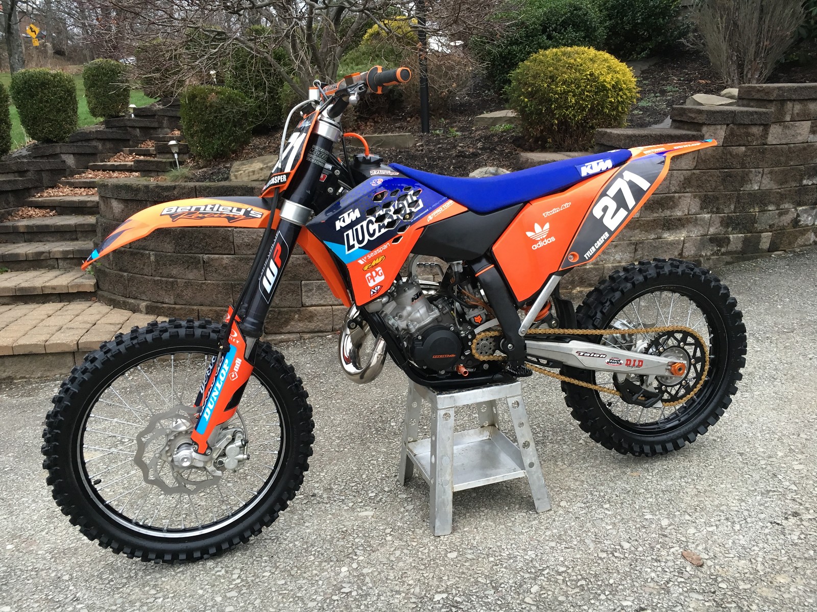 2008 KTM 144sx - Tyler Casper #27's Bike Check - Vital MX
