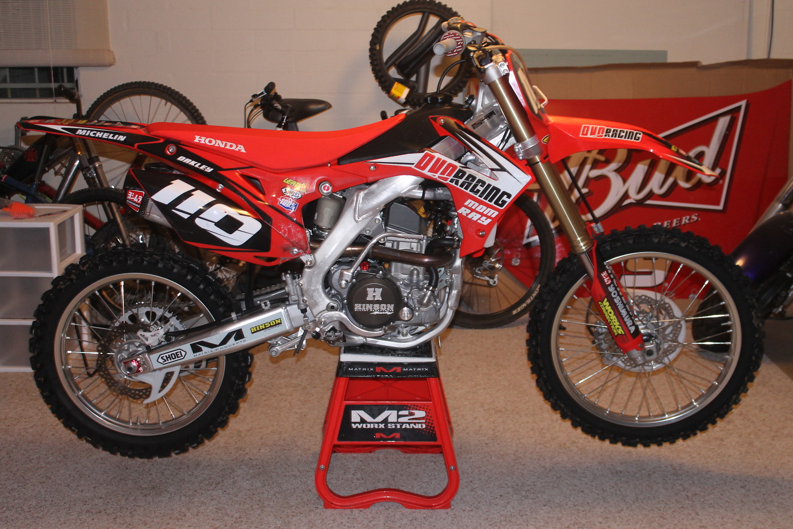 all red crf250r