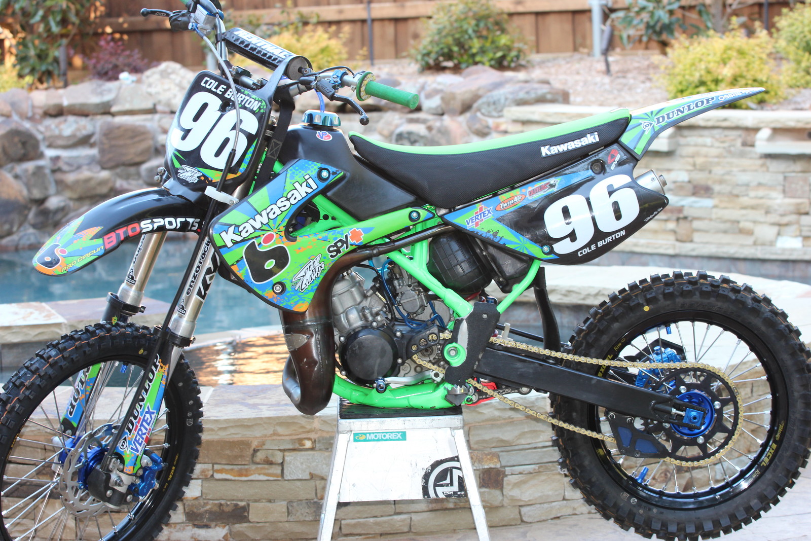 KX 100 Supermini darren.burton.97's Bike Check Vital MX