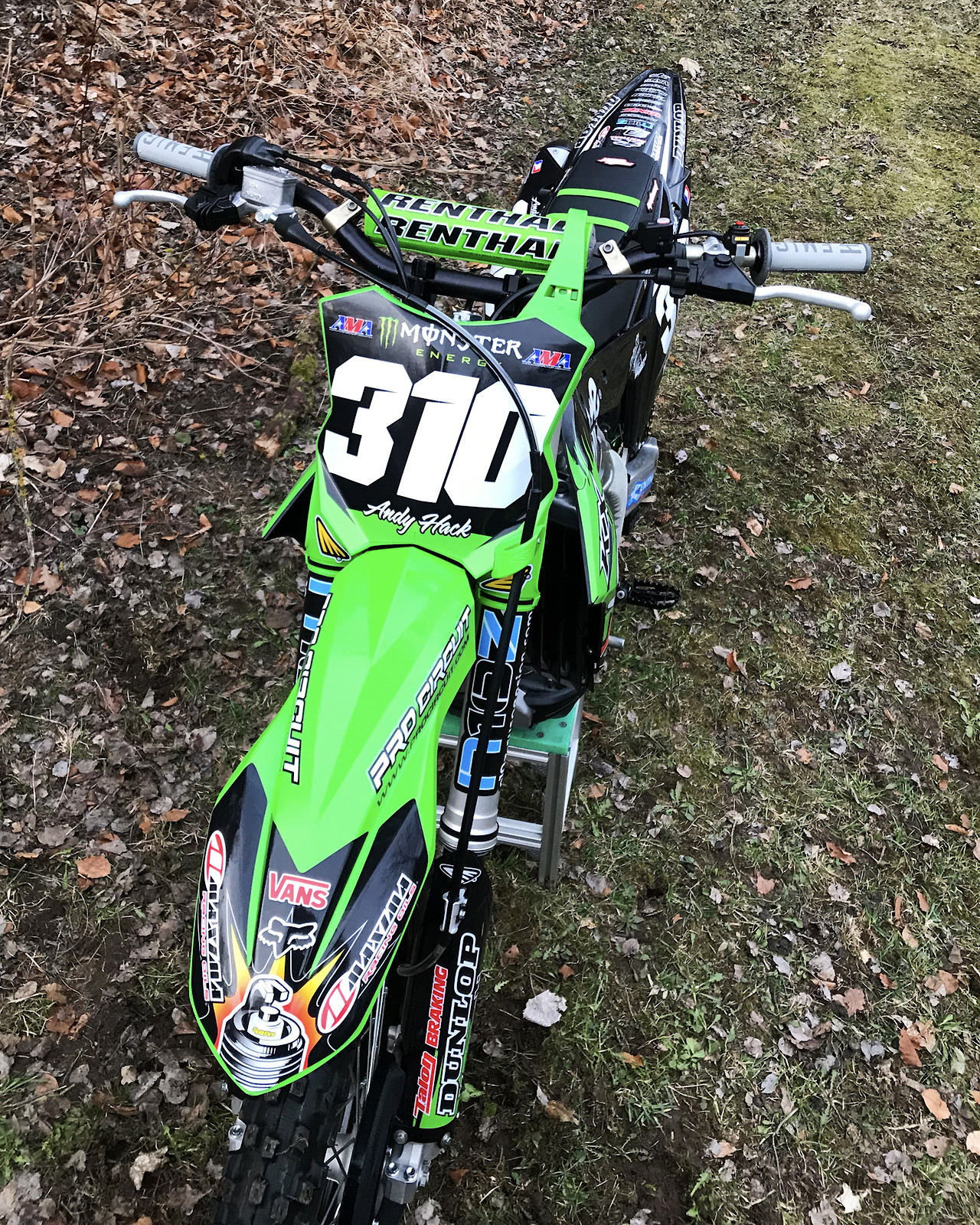 Kawasaki KX250F 2017 SplitFire AndyHack's Bike Check Vital MX