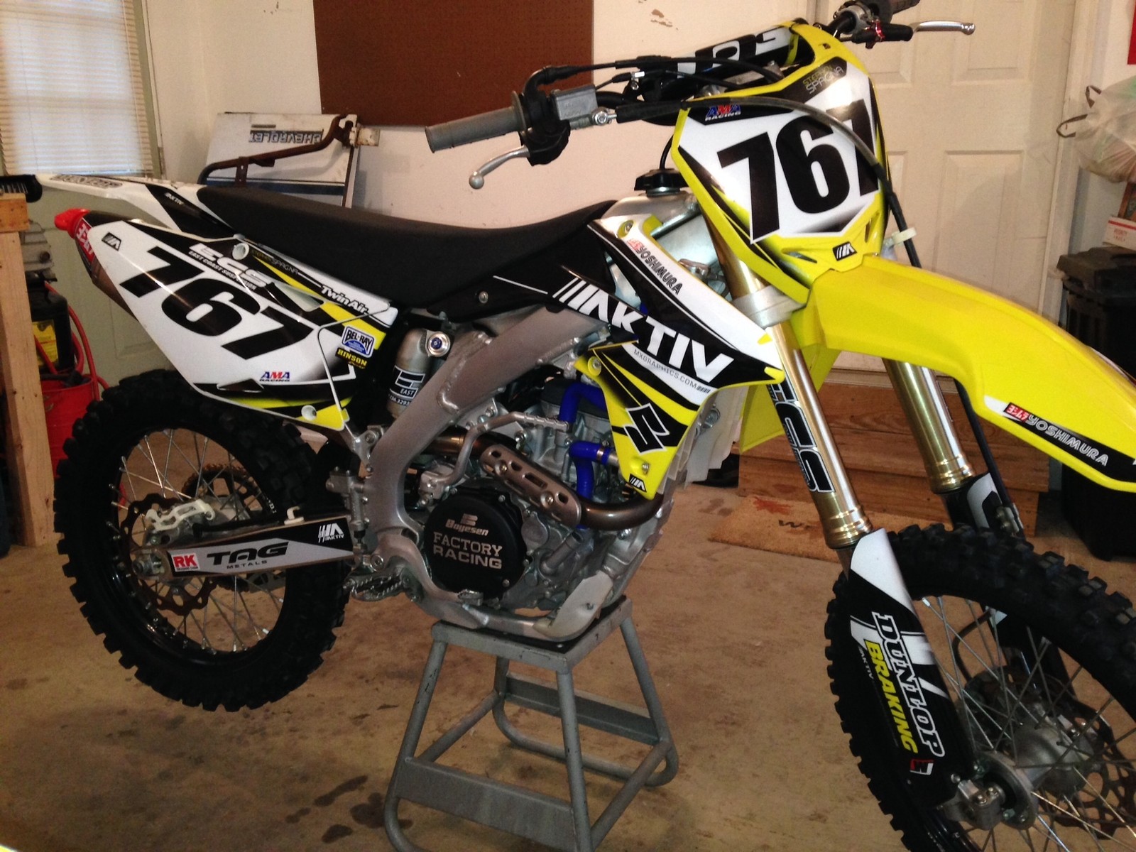 2013 RMZ 450 Spagina767's Bike Check Vital MX