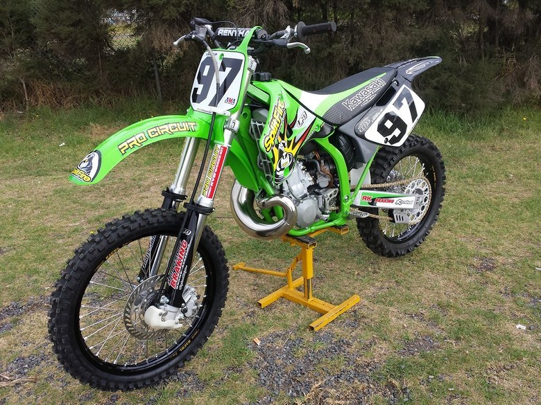 1997 kawasaki 250 2 stroke clearance