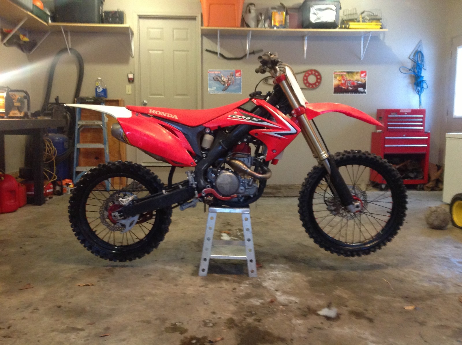 all red crf250r