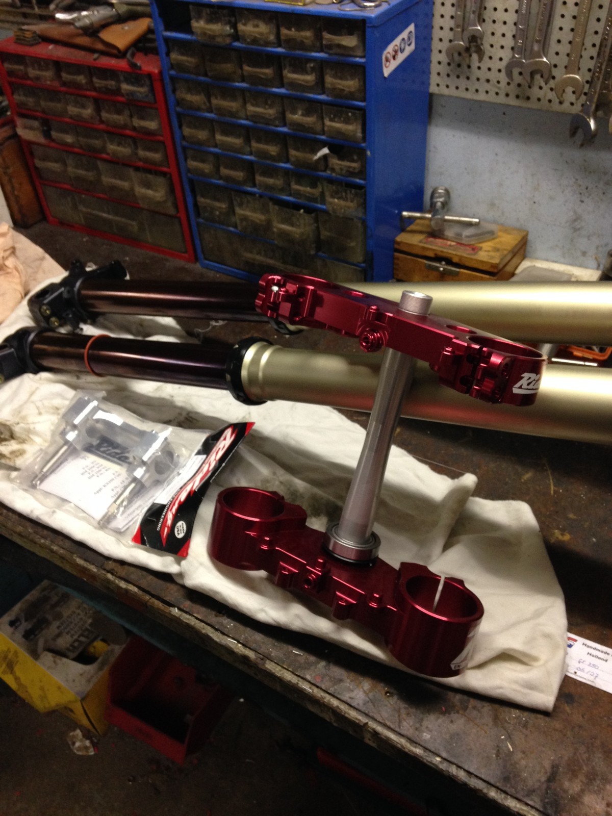 Honda CR250 Project Falkfaan's Bike Check Vital MX