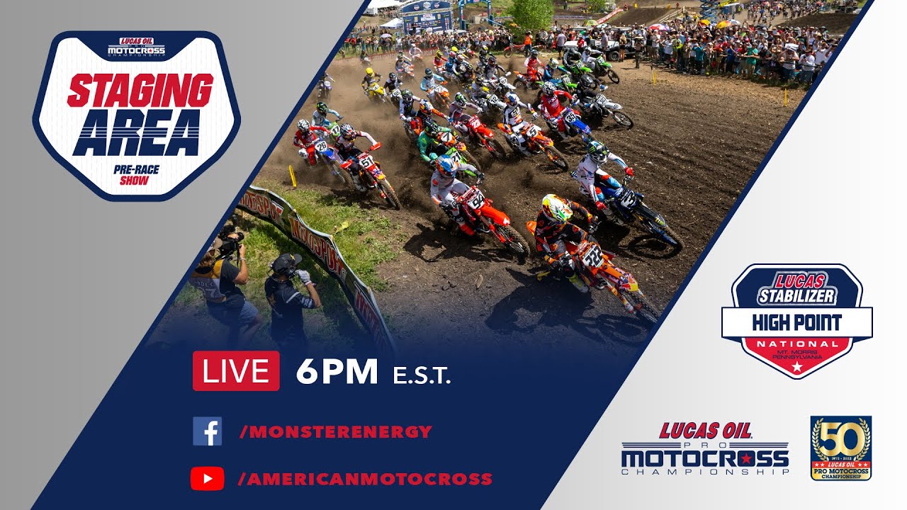 2022 High Point Motocross National Staging Area PreShow GD2