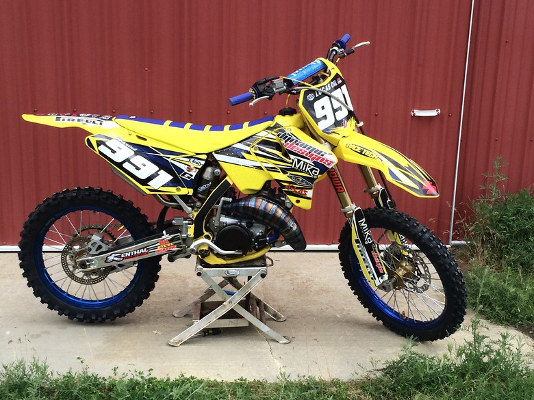 Natehartel S 2005 Suzuki Rm 125 Natehartel S Bike Check Vital Mx