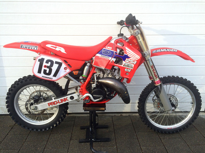 1989 Honda Cr 125 Nino Fenaroli Luckyninos Bike Check Vital Mx