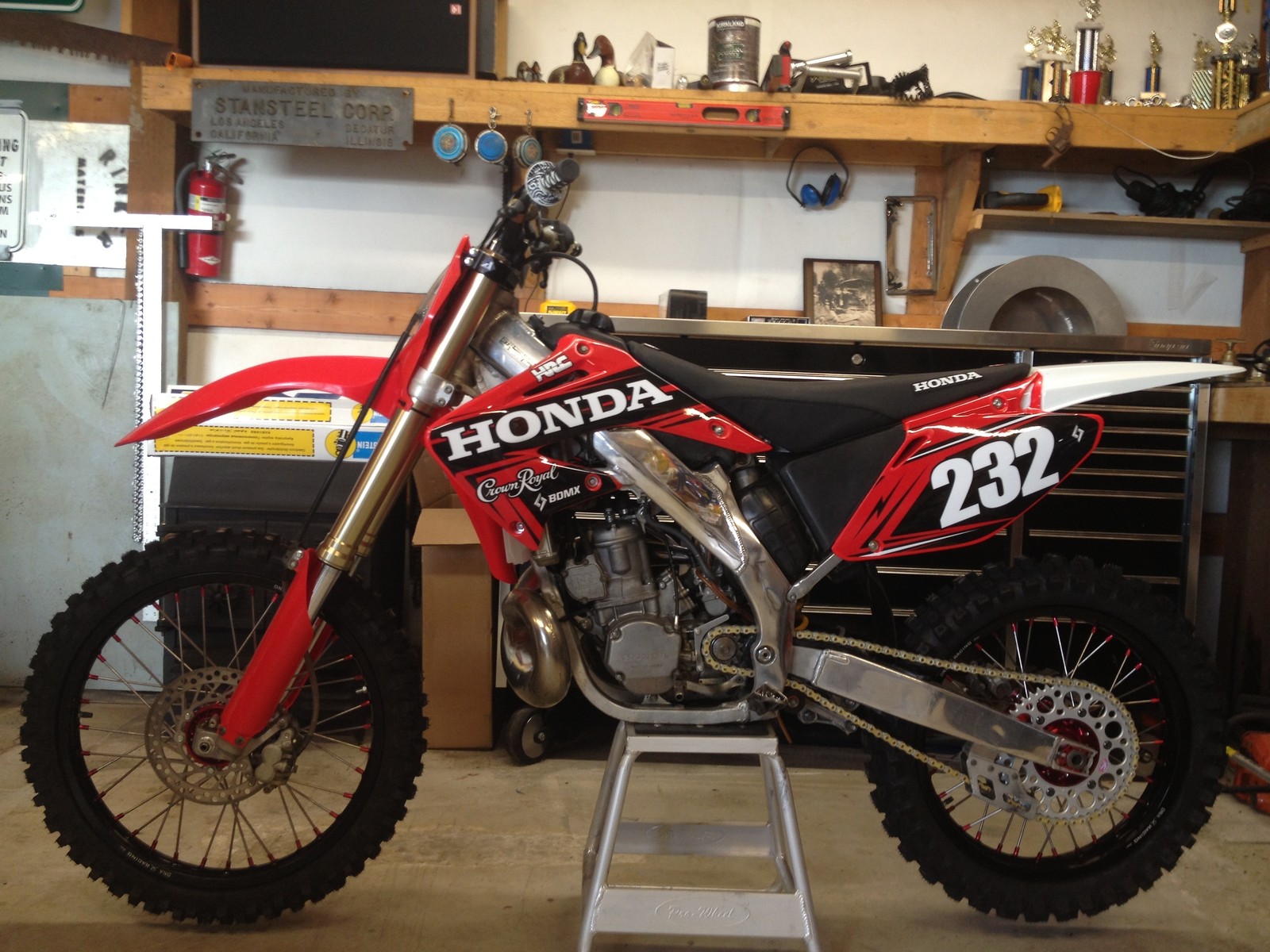 2002 HONDA CR250 LUMPY232