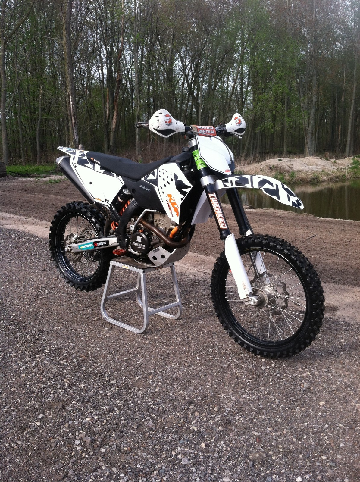 2008 ktm 250 sxf electric start