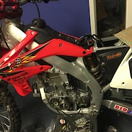 2007 Works Honda HRC CRF450R