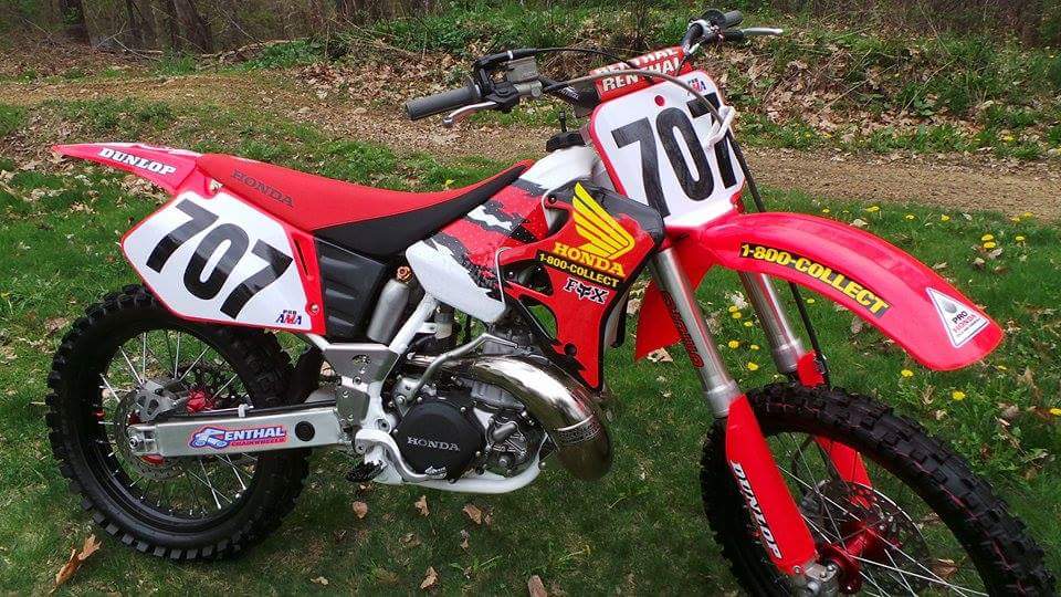 1996 Honda CR250r restoration braaap707's Bike Check Vital MX