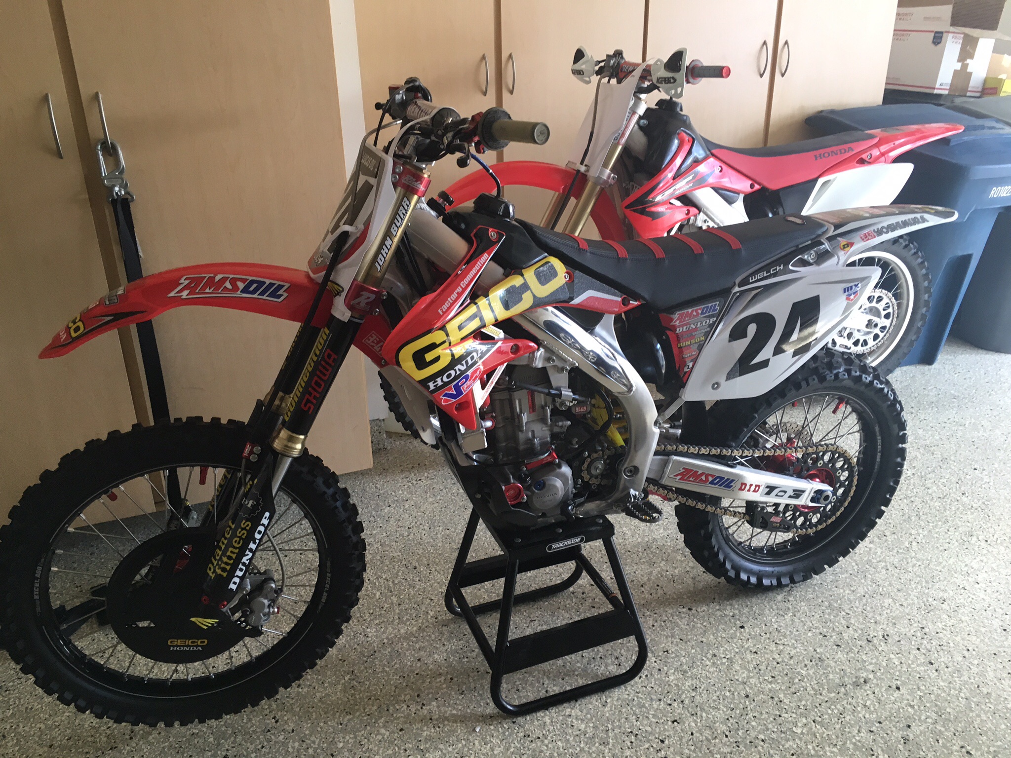 2008 crf450r Sd450's Bike Check Vital MX