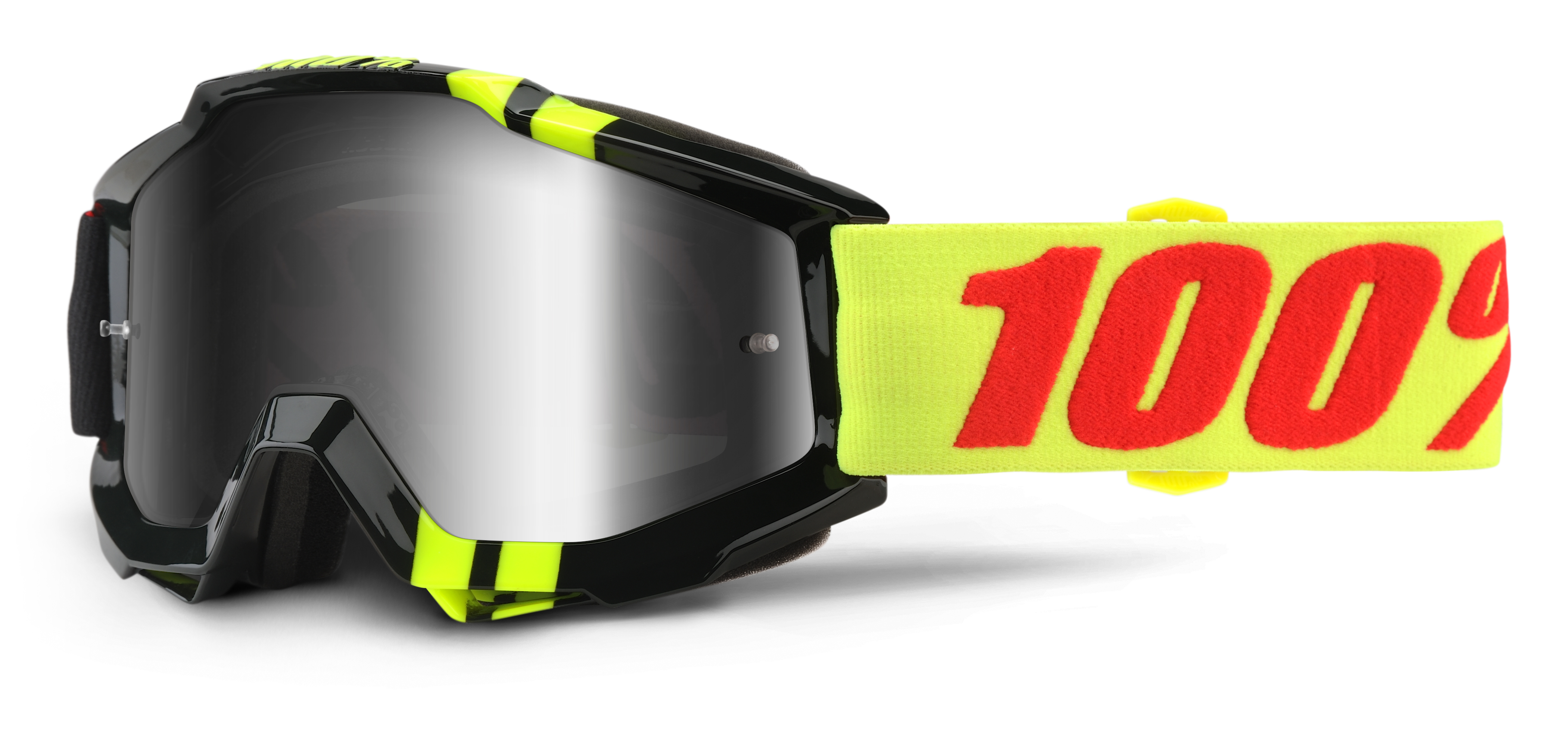 Accuri Zerbo Goggle Mirror Silver Lens 100percent Motocross