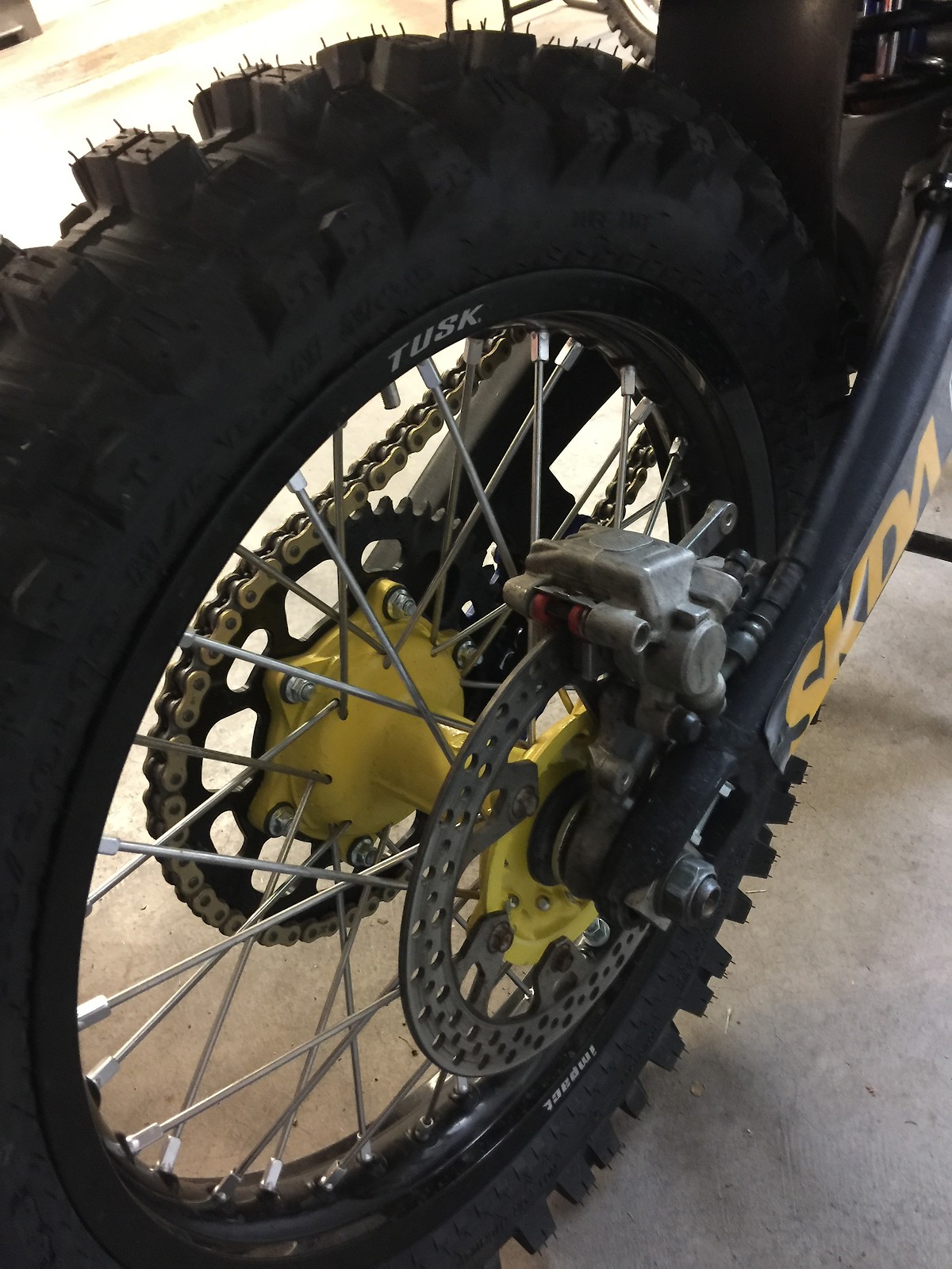 MIXIN' GAS & HAULIN' ASS INSPIRED 2003 YAMAHA YZ125 STEEL FRAME BUILD