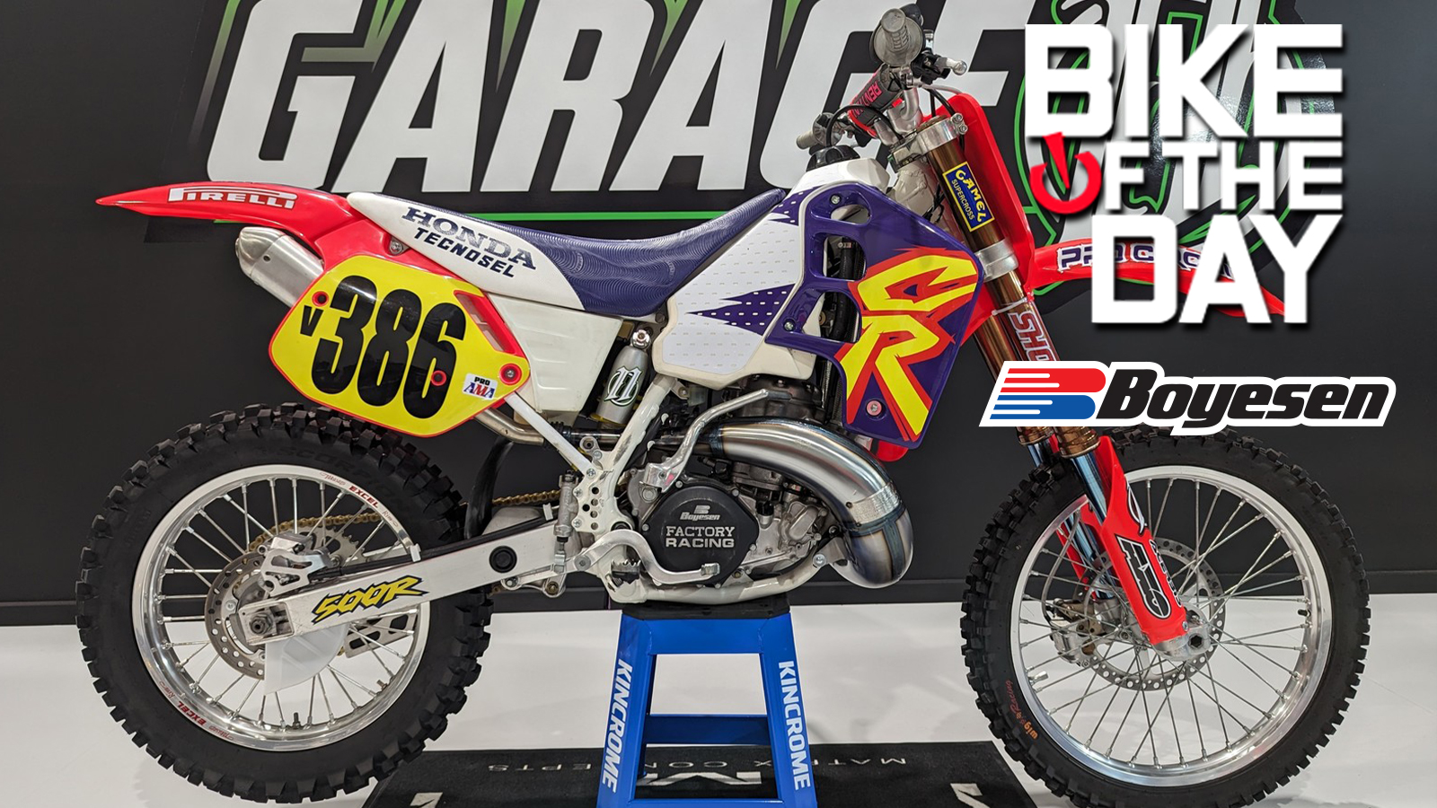 1995 ホンダ HONDA CR500 US仕様(CRF450,RM500,YZ490) 1995 ホンダ CR500 US仕様(CRF450,RM500,YZ490)