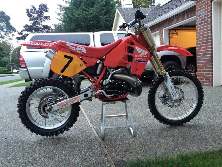 1989 Honda Cr500 Original Condition Hrc S Bike Check Vital Mx