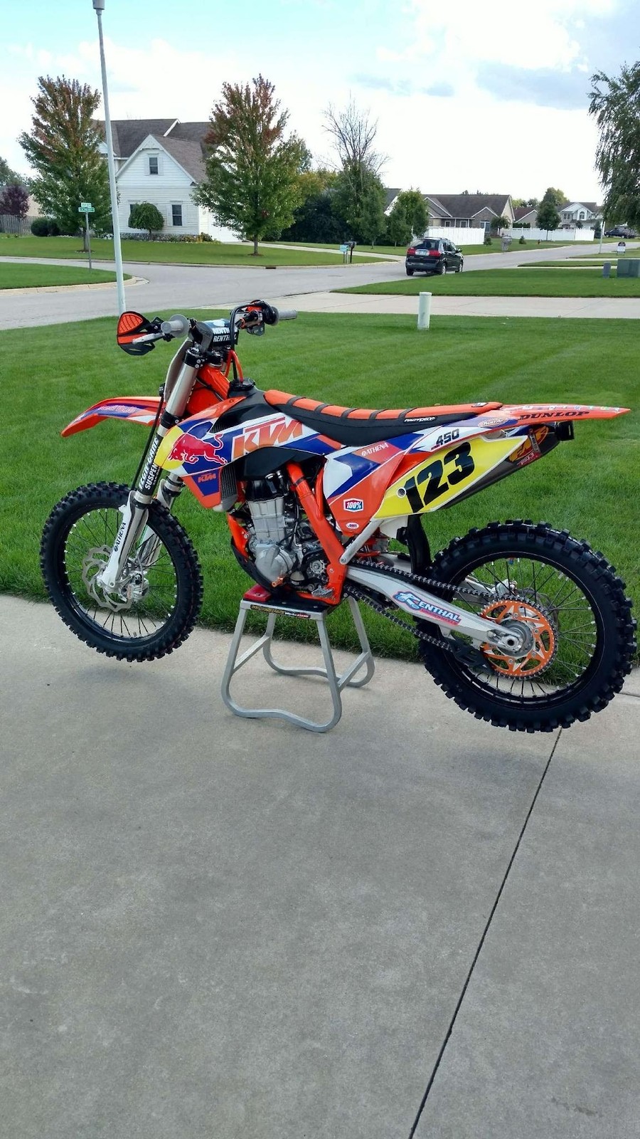 2015 KTM 450SXF - Adam104's Bike Check - Vital MX