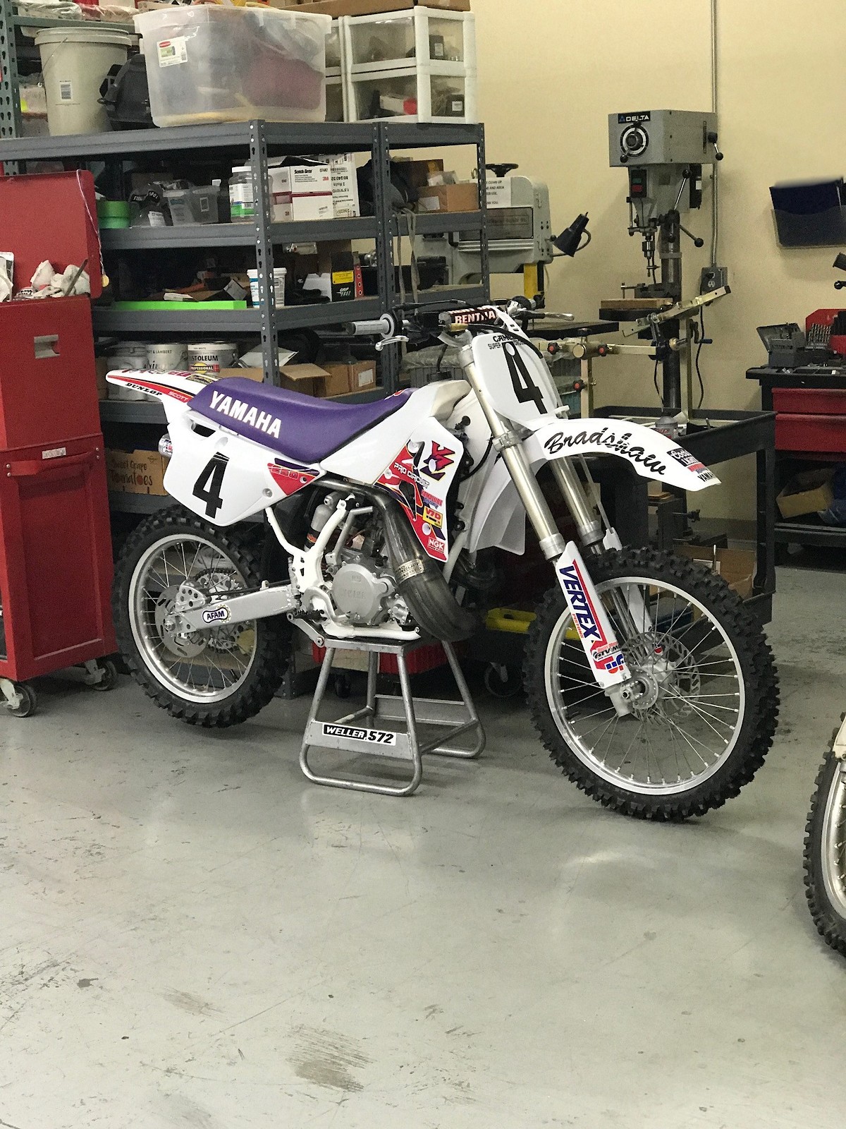1992 Damon Bradshaw YZ250 mweller572's Bike Check Vital MX