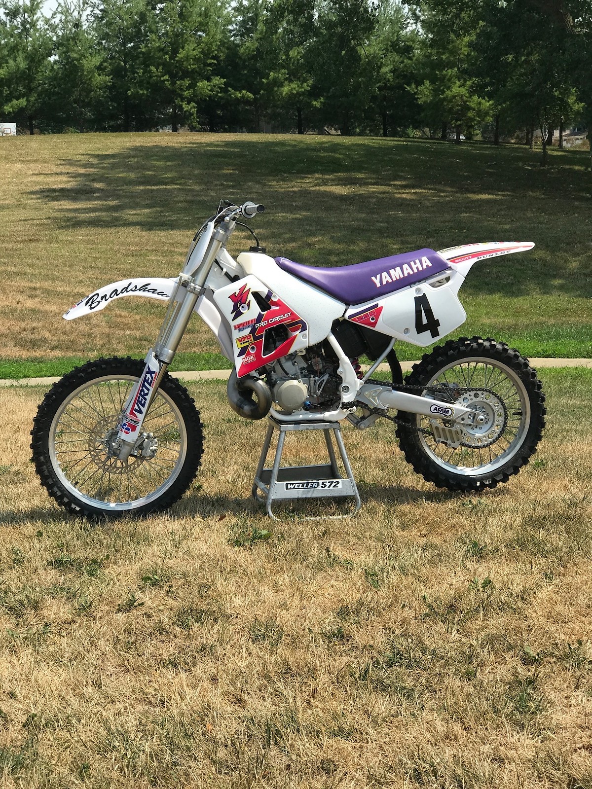 1992 Damon Bradshaw YZ250 mweller572's Bike Check Vital MX