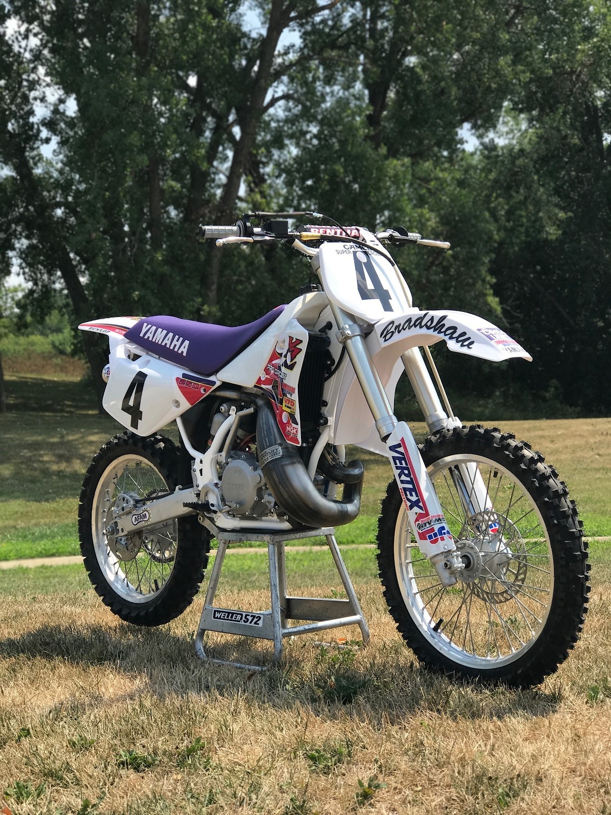 1992 Damon Bradshaw YZ250 mweller572's Bike Check Vital MX
