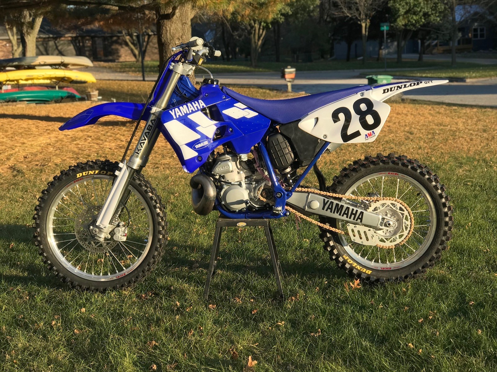 1996 YZ250 Damon Bradshaw tribute mweller572's Bike Check Vital MX