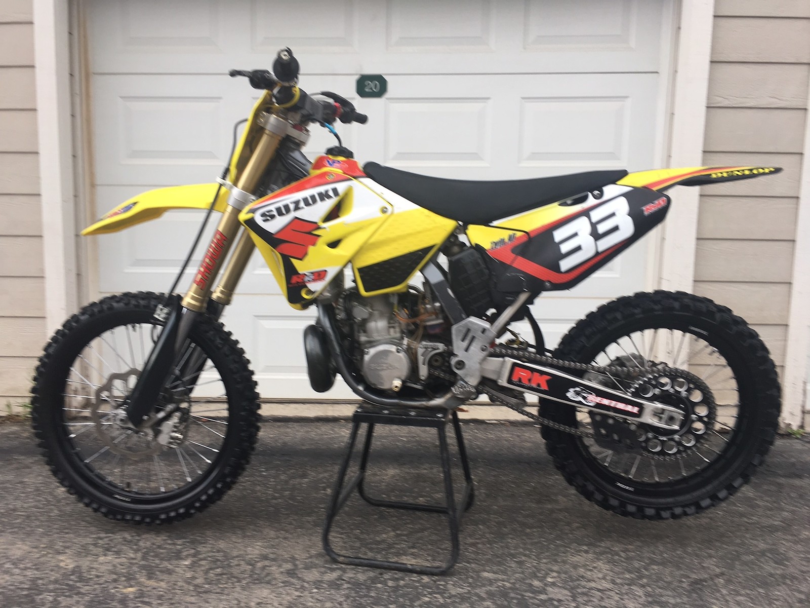 2007 RM 250 Malone