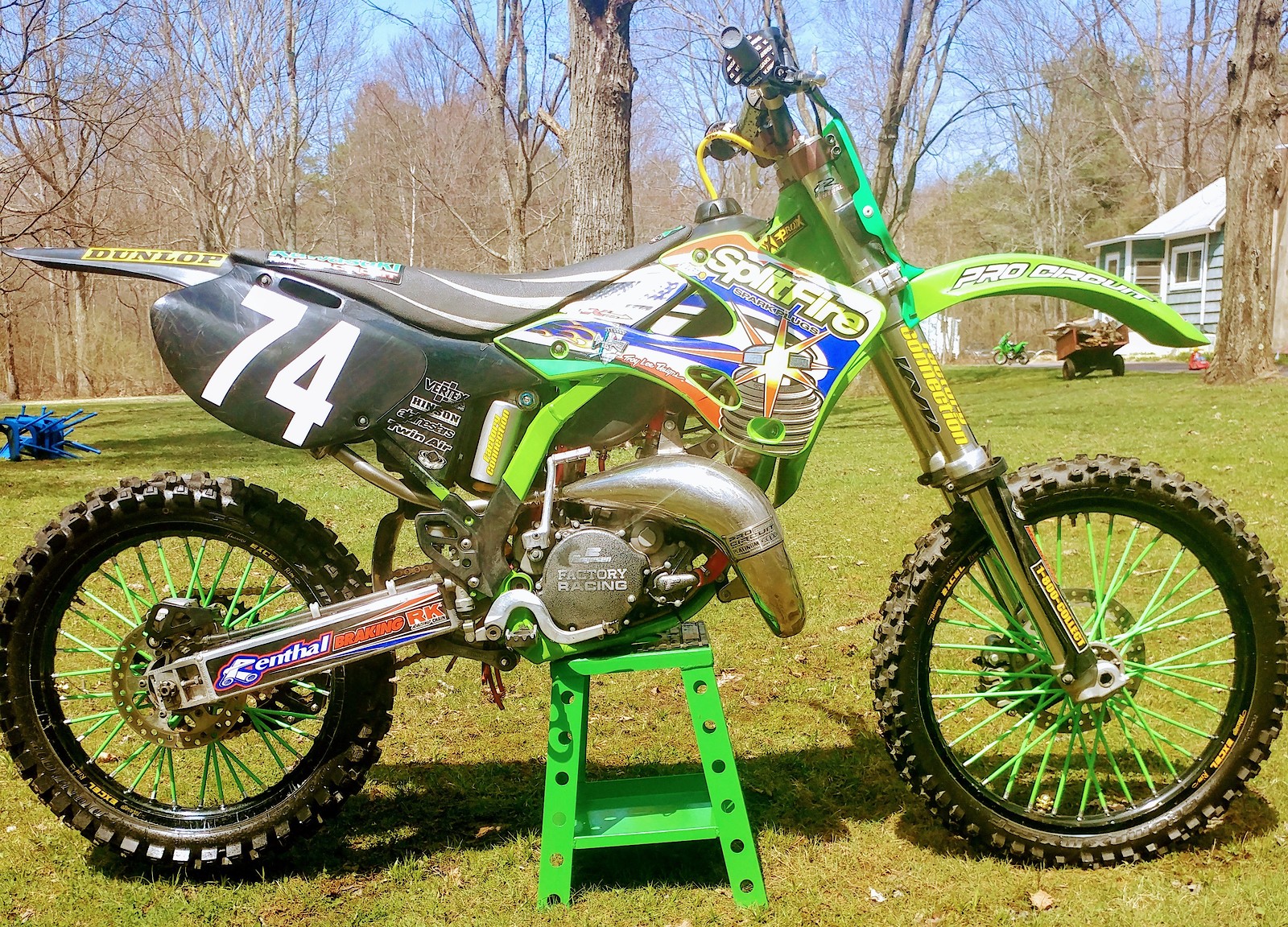 99 kx 125 splitfire replica - Rich_Henry's Bike Check - Vital MX