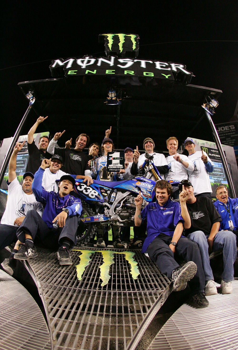 Boost Mobile Yamaha of Troy Monster Energy Supercross Seattle 2008 Motocross Pictures