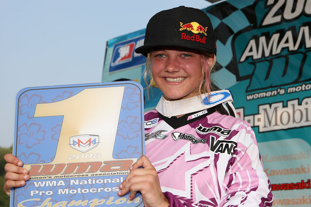 Ashley Fiolek Best of 2008 WMA Motocross Pictures Vital MX