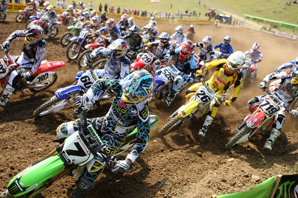 450 class start Best of the 2008 AMA Toyota Motocross Championship Motocross Pictures Vital MX