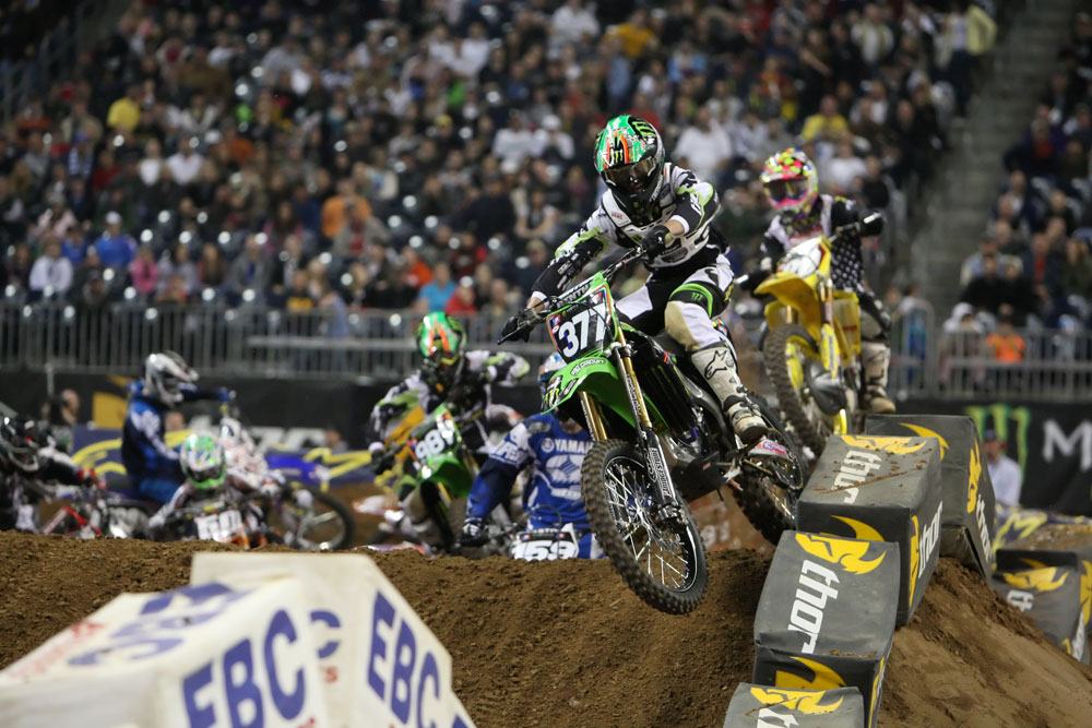 Lites main event start Monster Energy Supercross Houston 2009