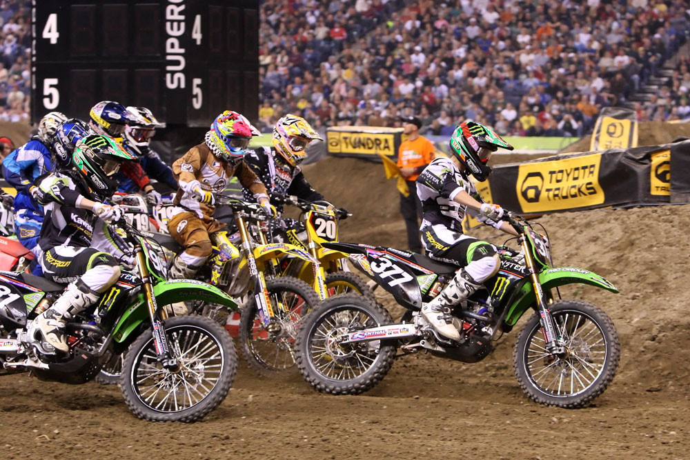 Lites Main Event Start Monster Energy Supercross Indianapolis 2009