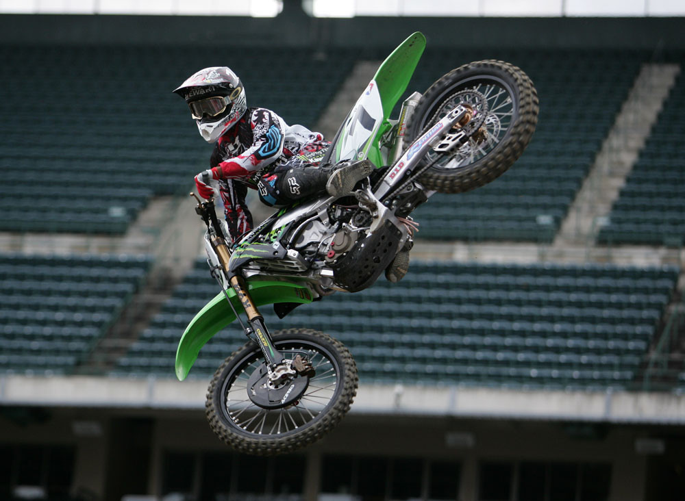 James Stewart 2007 Anaheim 1 Press Day Motocross Pictures Vital MX