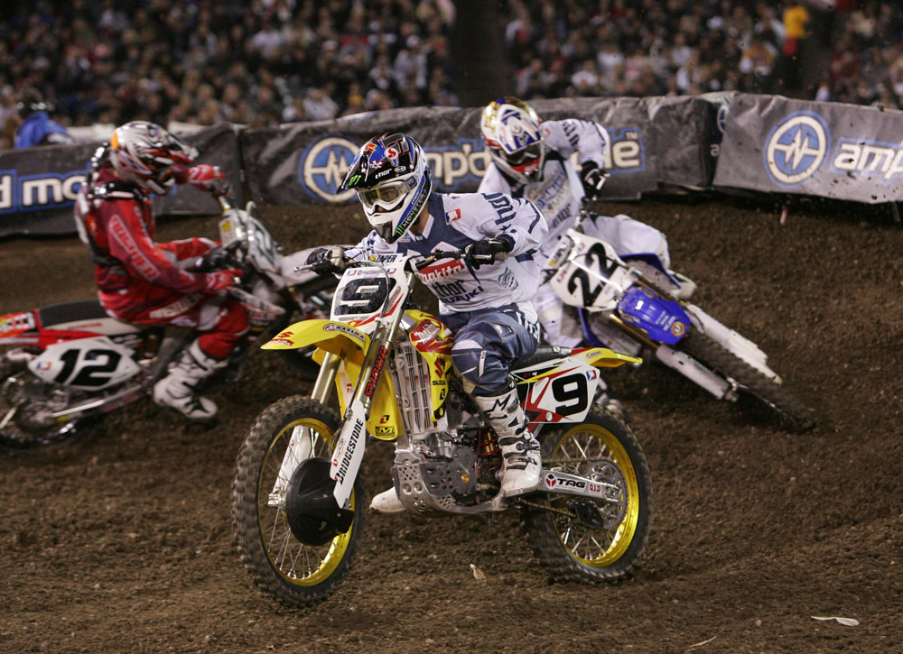 Ivan Tedesco and Chad Reed - 2007 Amp'd Mobile Supercross: Anaheim 3 ...