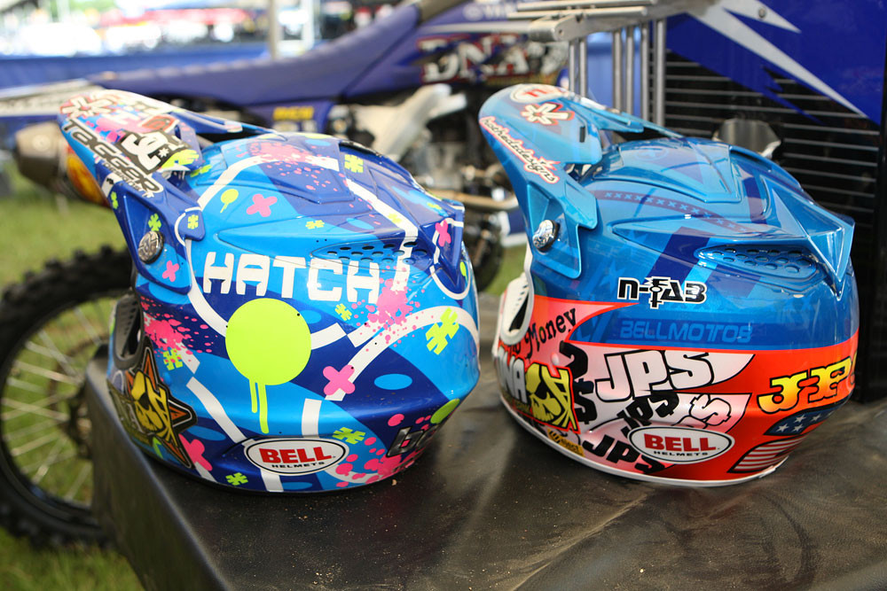 Custom Bell Helmets Vital MX Pit Bits Freestone 2010 Motocross