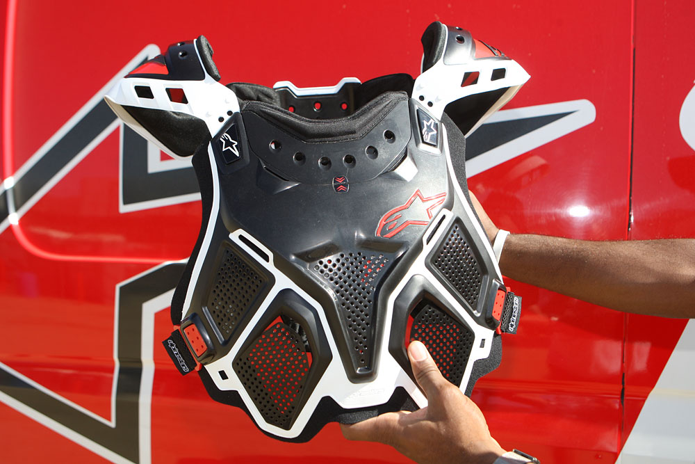 Alpinestars A10 Alpinestars A6 and A10 Protectors Motocross