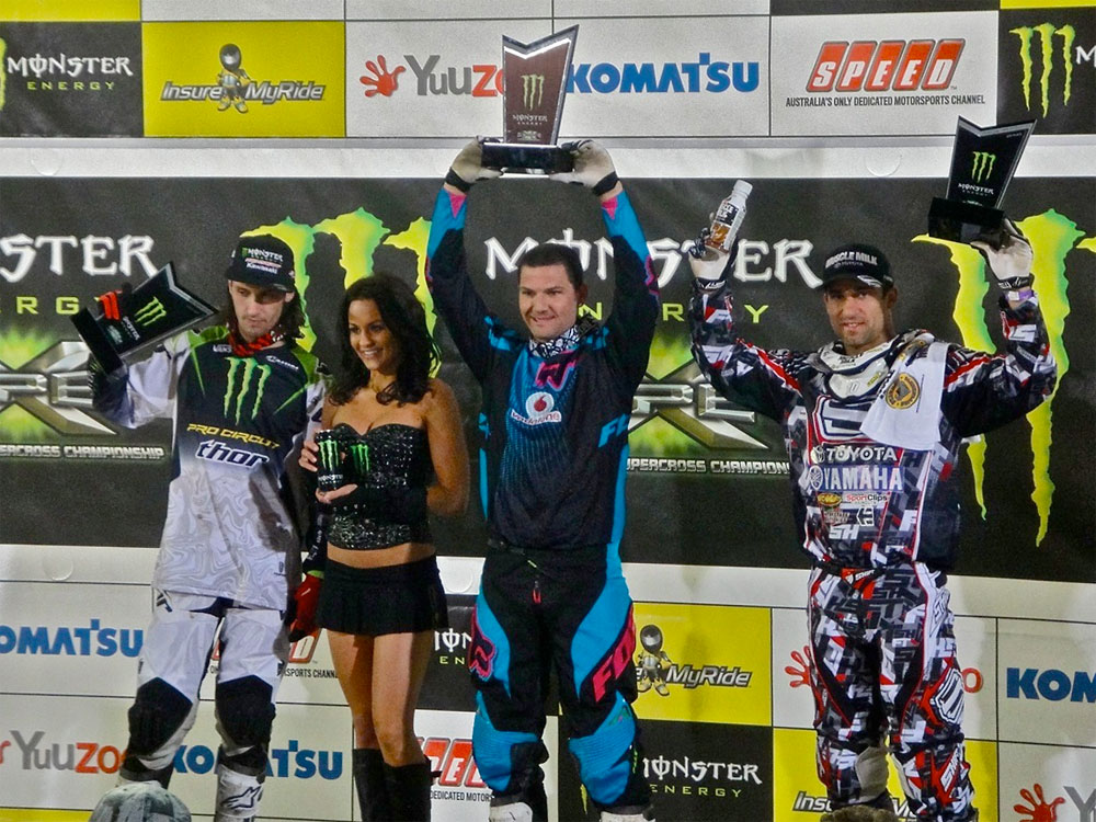 Monster Energy Super X 2010 Newcastle Super X Motocross Pictures