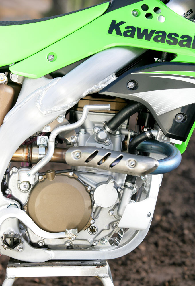 Engine 2007 Kawasaki KX450F Motocross Pictures Vital MX